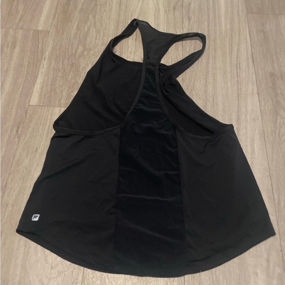 Fabletics Black Racerback Tank Top - Picture 2 of 2
